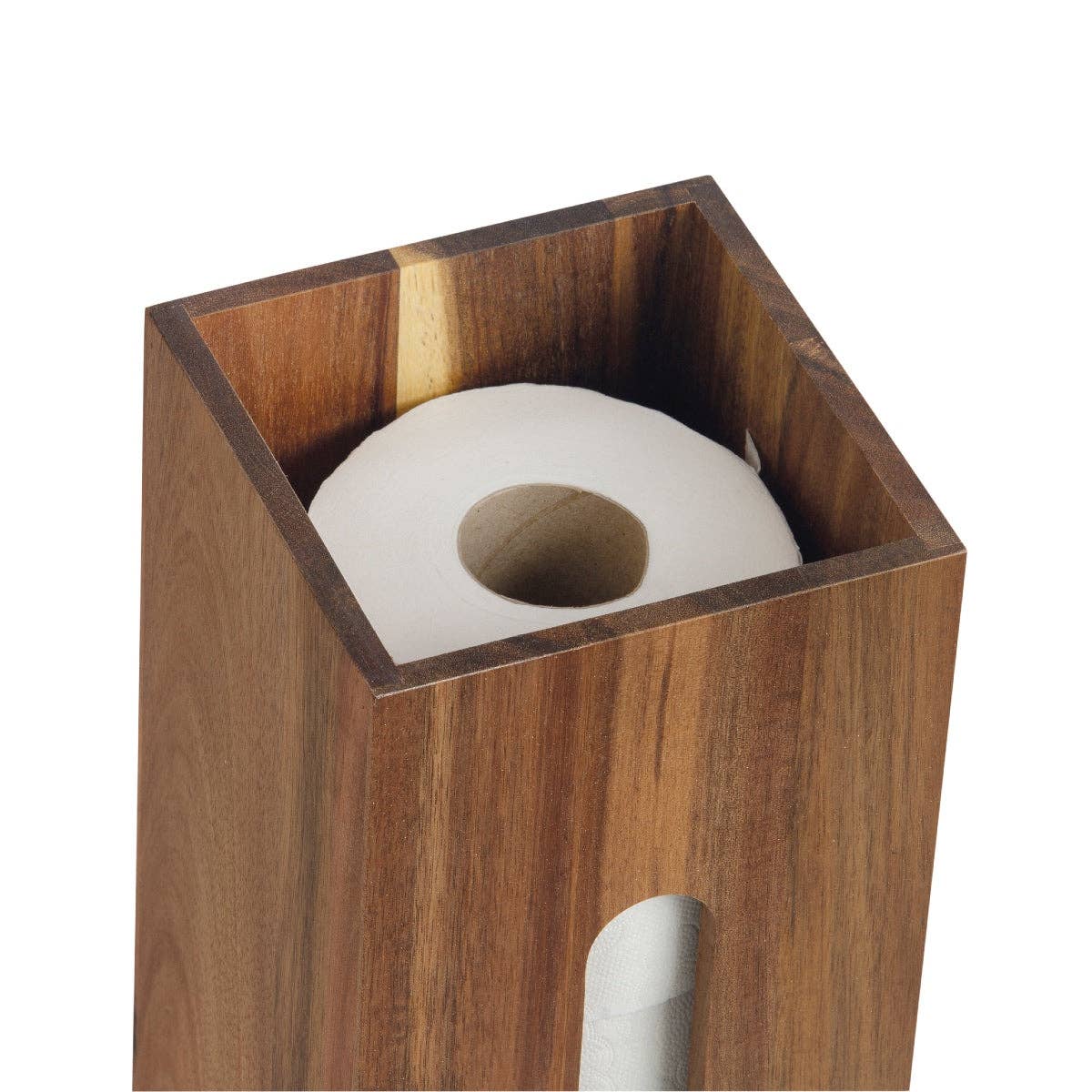 Andrea House - Wholesale Toilet Paper Holder - Wooden toilet paper roll holder for refills4