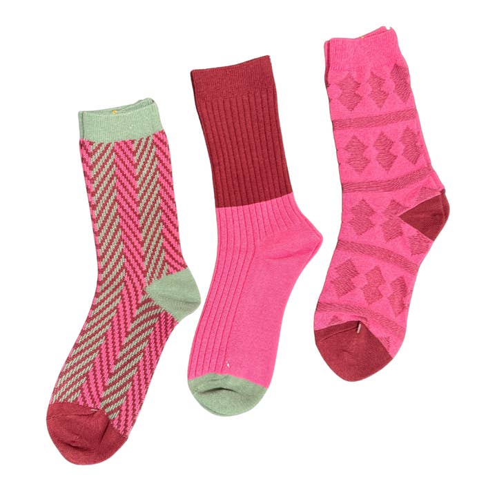 Pink Lady for engroshandel hos Anyway Socks