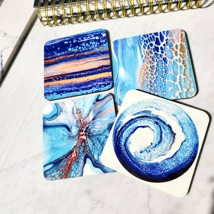 Beach Collection Coaster for wholesale by Art by Xizhou Xie