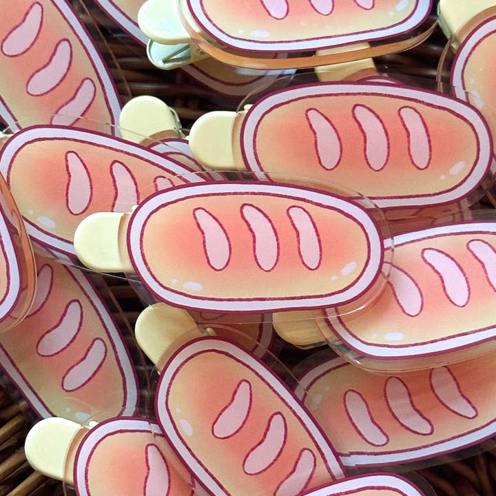 lu bremer design - Wholesale Hair Clip - Women's - bread baguette hair clip5