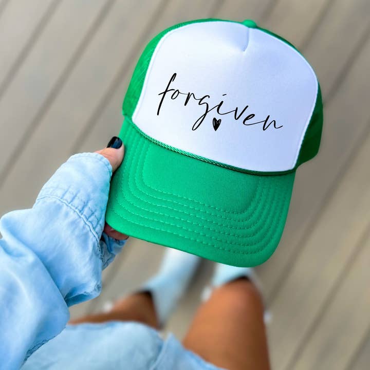 Tilgivet Trucker Hat - Efterår Western Trucker Hat for engroshandel hos Wholehearted Motherhood and Co.