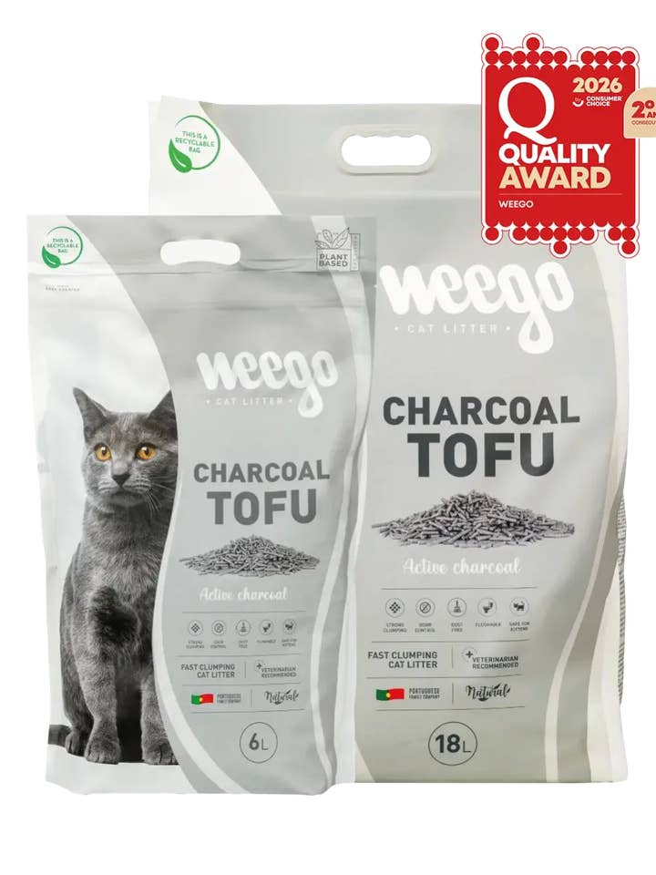 Weego Cat Litter Charcoal Tofu for wholesale by Weego