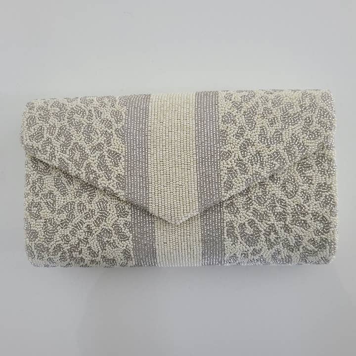 Small print and stripes envelope ENV 185-1123 for wholesale by Tiana Designs