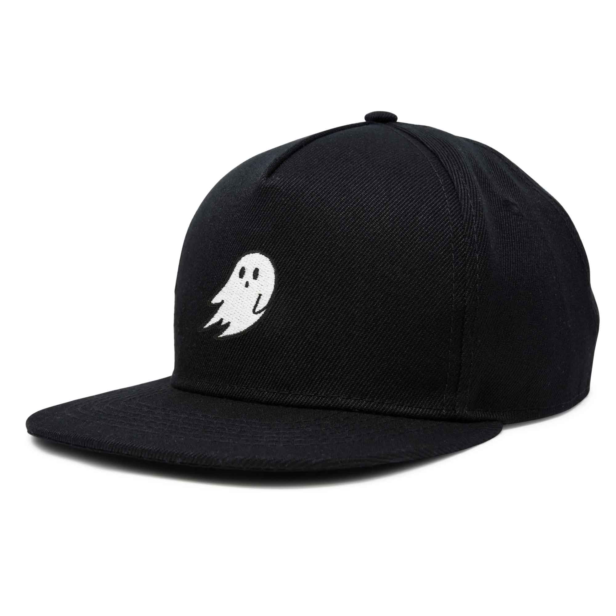 Dalix - Vente Casquette à visière plate – unisexe - Casquette plate brodée Dalix Ghost3