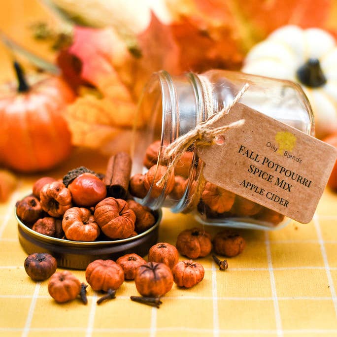 Fall Essential Oil Spiced Pumpkin Mix in Jars for wholesale by Oily Blends