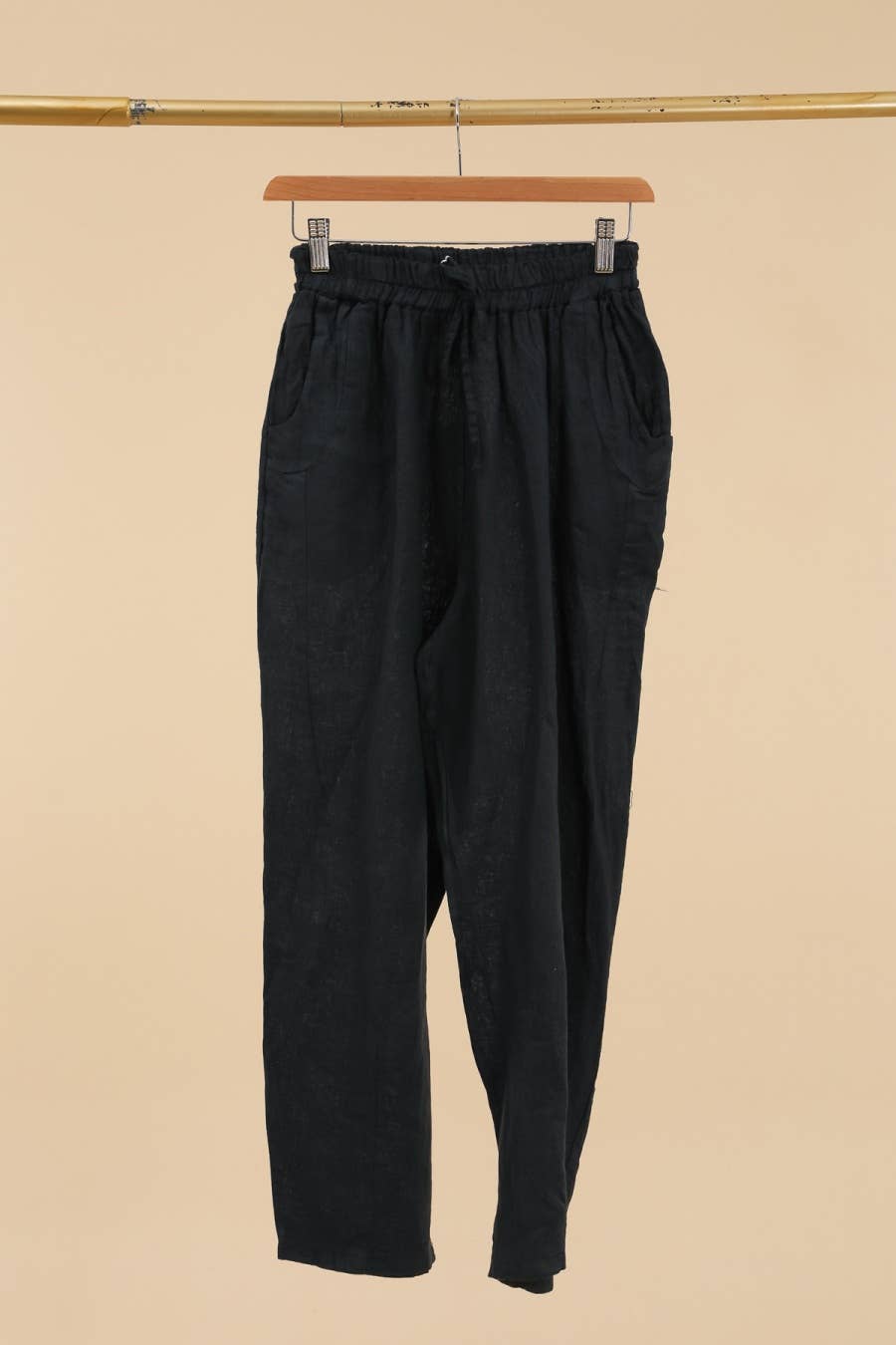 la maison des fibres naturelles – Großhandel Hose – Damen – Leinenhose mit Taschen 6522 100%Leinen6