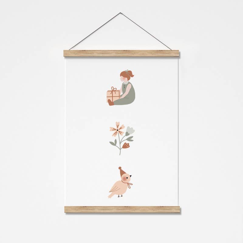 Atelier Oranger - Vente Cartes postales - Grande carte postale / Affichette - Baby  -  Friends Cie 40