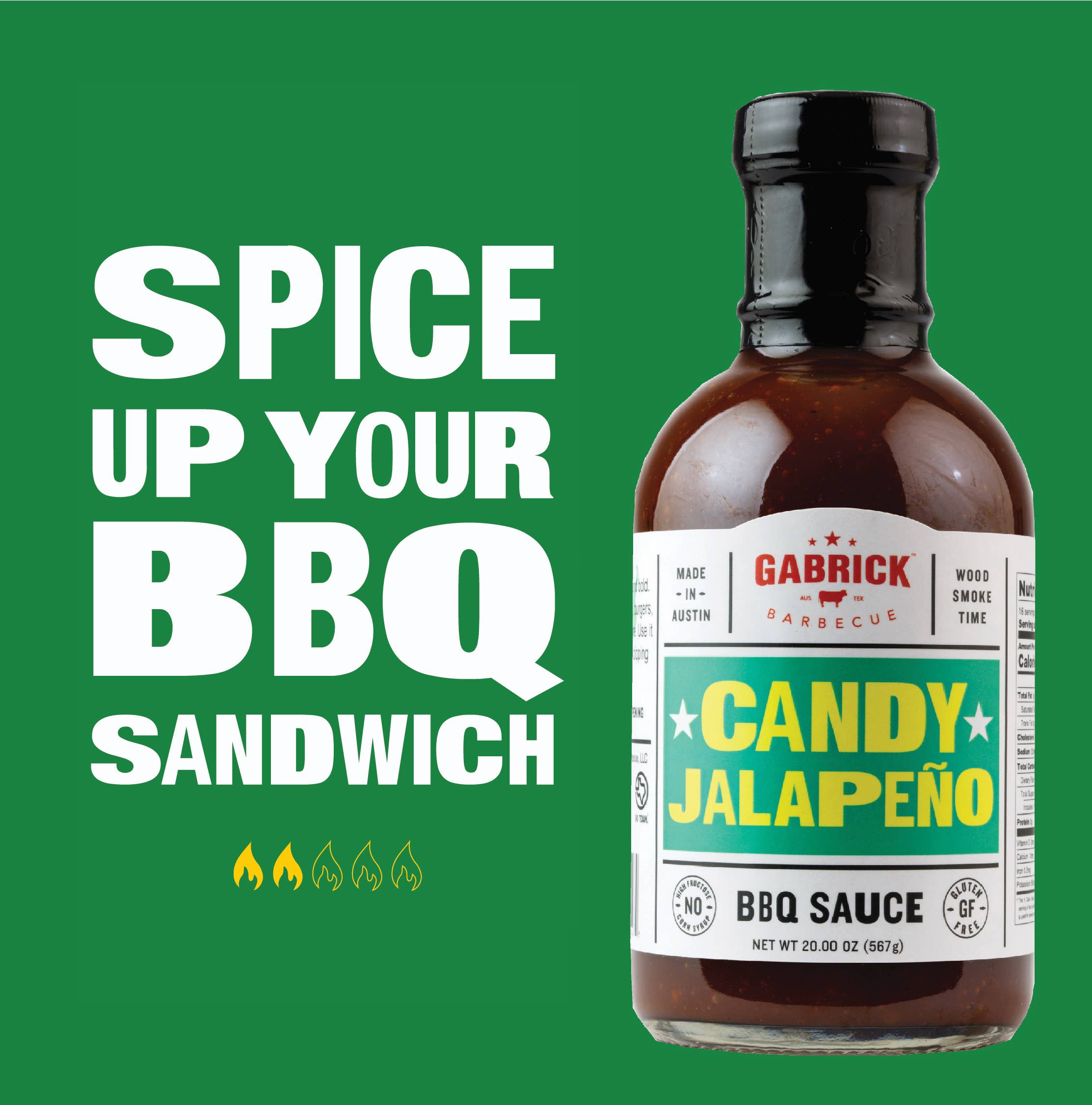 Gabrick BBQ Sauce Co. | Texas BBQ Sauce – wholesale BBQ sauce – Candy Jalapeño BBQ Sauce5