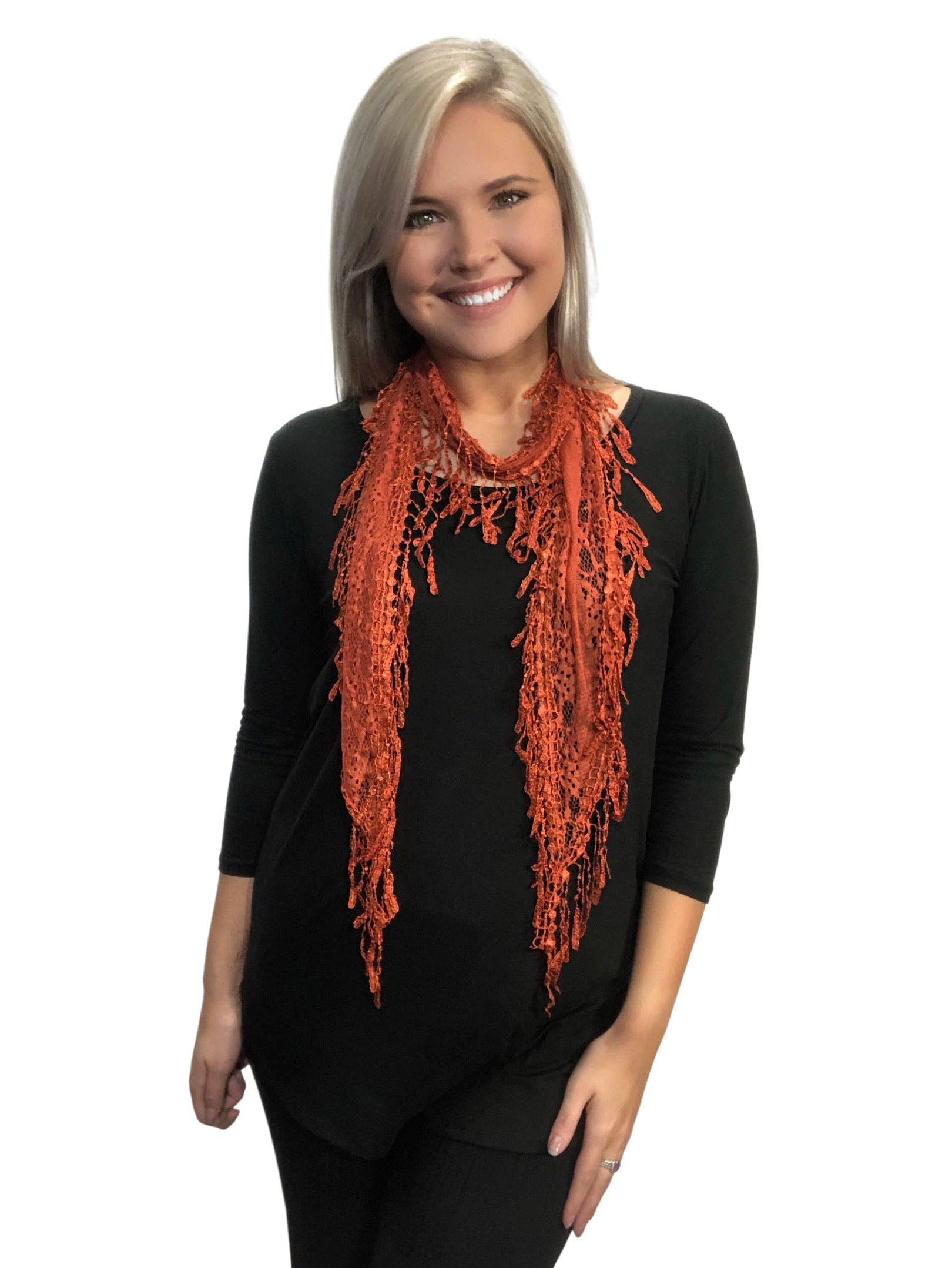 The Magic Scarf Company - Wholesale Scarf - Women's - 7776 - Victorian Lace Confetti Scarves36