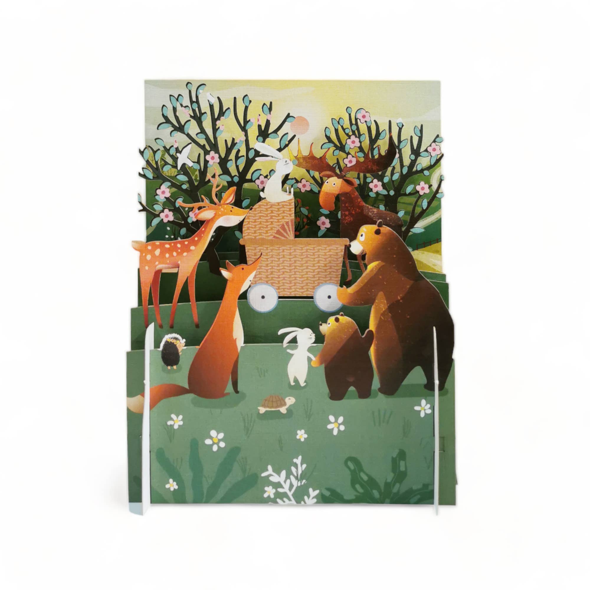 Alljoy Design - Wholesale Babykaartje - Miniatuurwereld pop-up kaart - baby