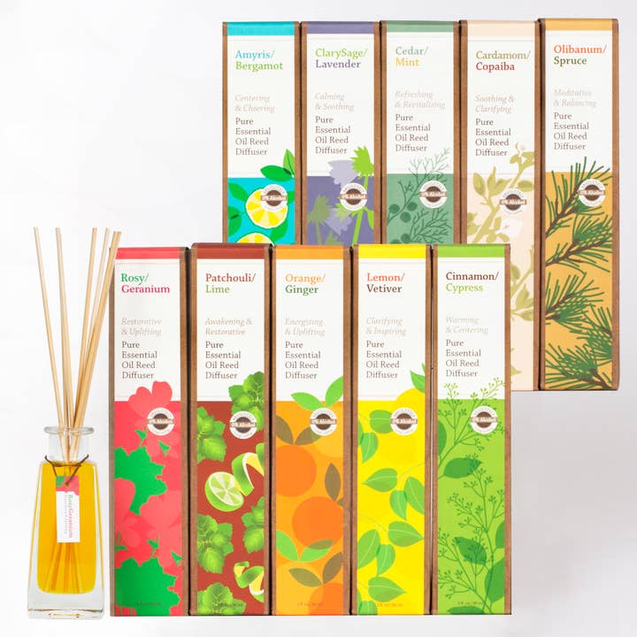 3 oz Reed Diffuser - Collection for wholesale by SunLeaf Naturals
