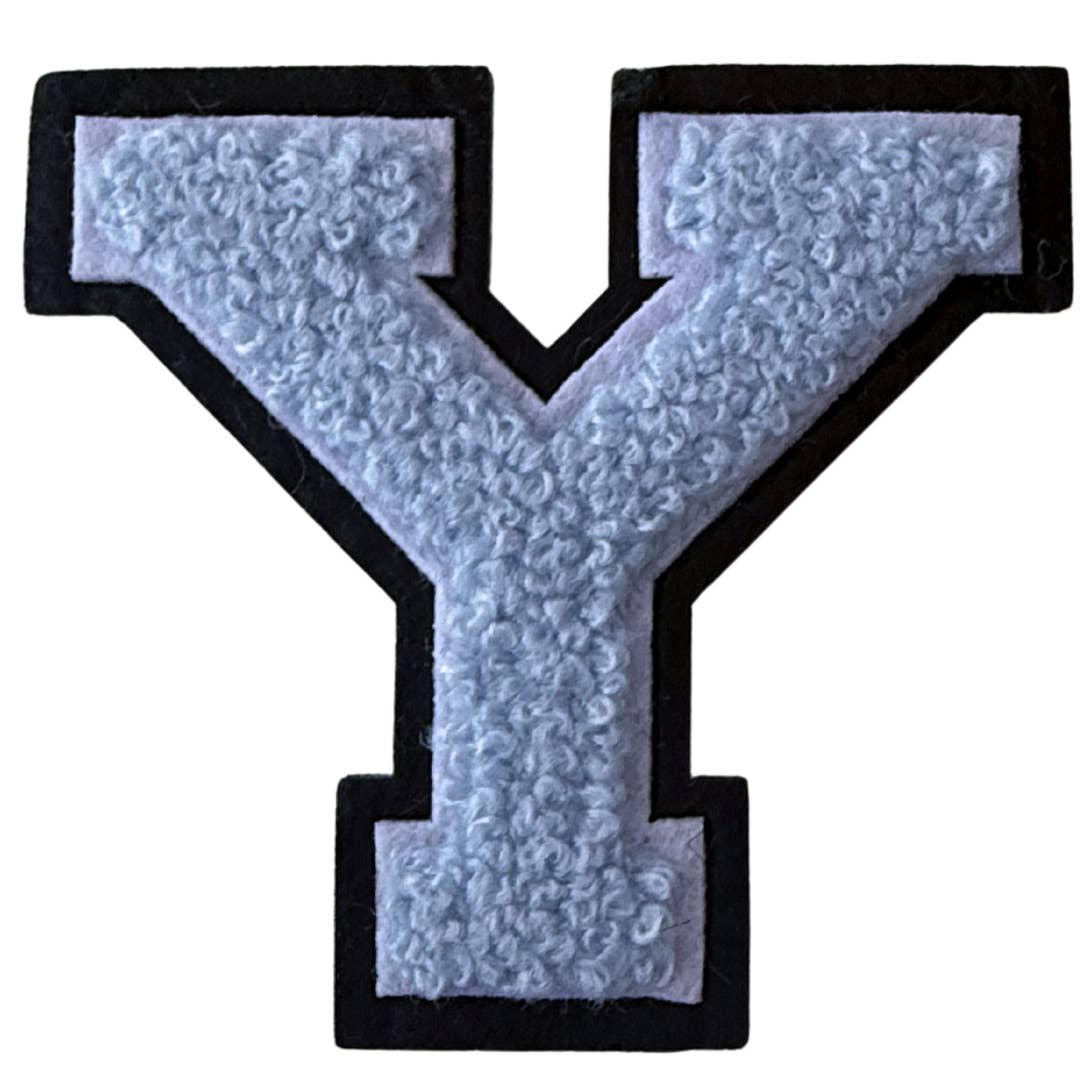 Patch Points - Wholesale Patch - Baby Blue Varsity Letter Sticker & Iron On24