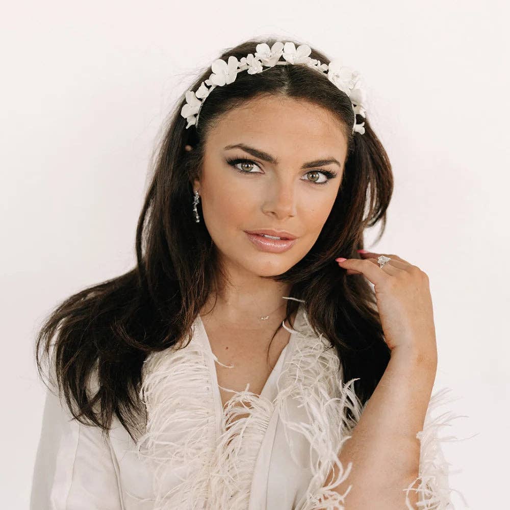 Chateau Perle - Wholesale Fashion Headband - Women's - Fleur Floral Headband7