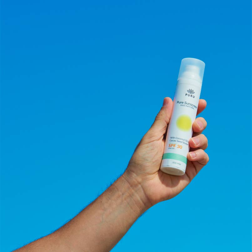 PURU – wholesale Solskyddsmedel – PURE Solskyddsfaktor 30 – Ingen vit hinna6