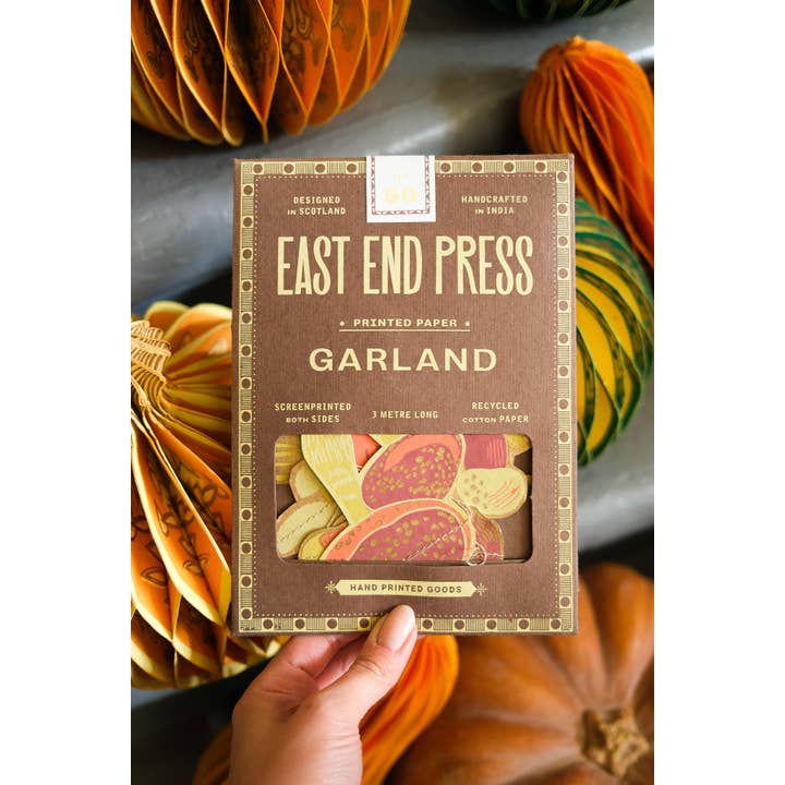 East End Press - Wholesale Bunting/Garland - Mushroom Sewn Garland