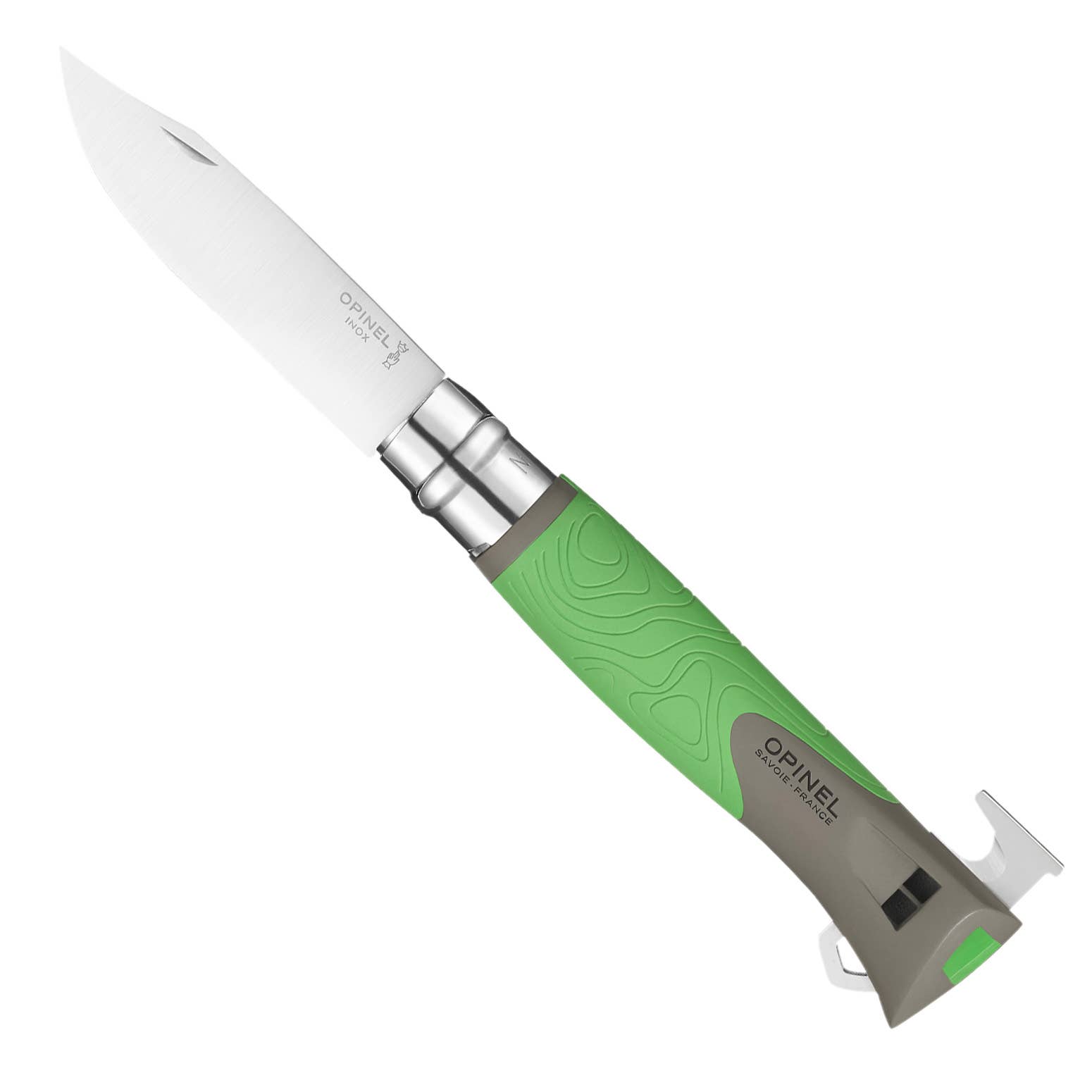 Opinel - Wholesale Pocket Knife/Holder - No.12 Explore Folding Knives with Tick Remover Tool2