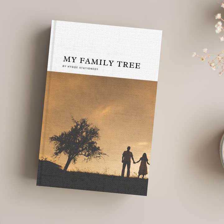 MY FAMILY TREE, BLANK NOTEBOOK för wholesale av My Hygge Shop