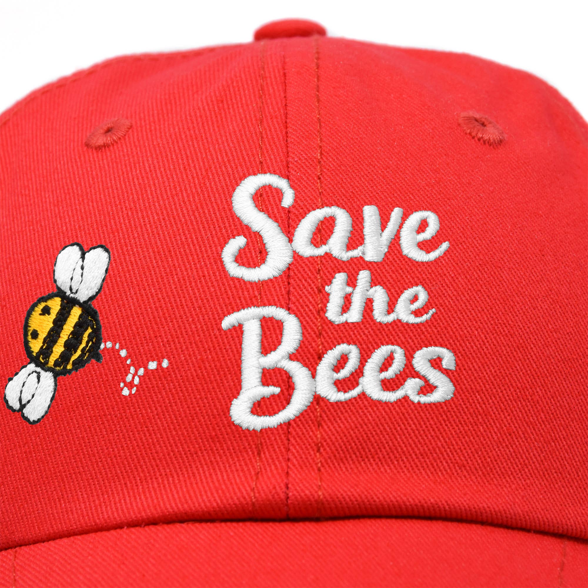 Dalix - Wholesale Baseball Cap - Women's - DALIX Save The Bees Baseball Cap Dad Hat Womens Girls65