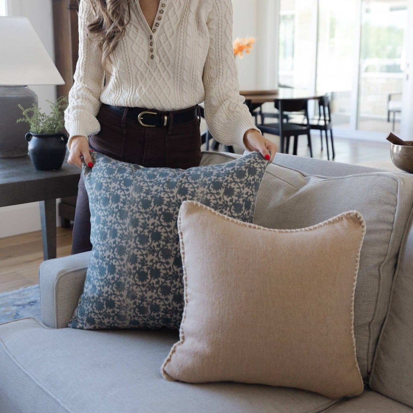 Woven Nook - Wholesale Throw Pillow Cover - Briar - 22" | 12x20"5