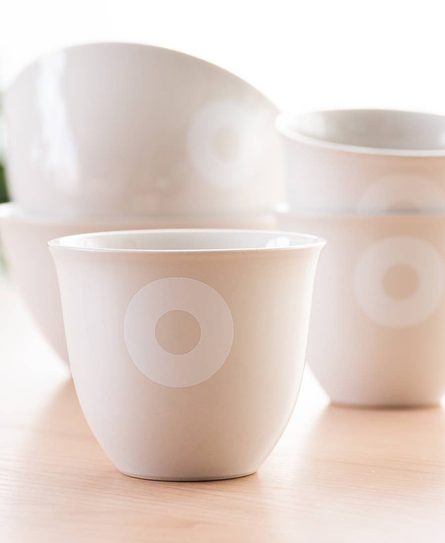 Rotordesign AB - Wholesale Coffee Mug - All-mug in stoneware white0