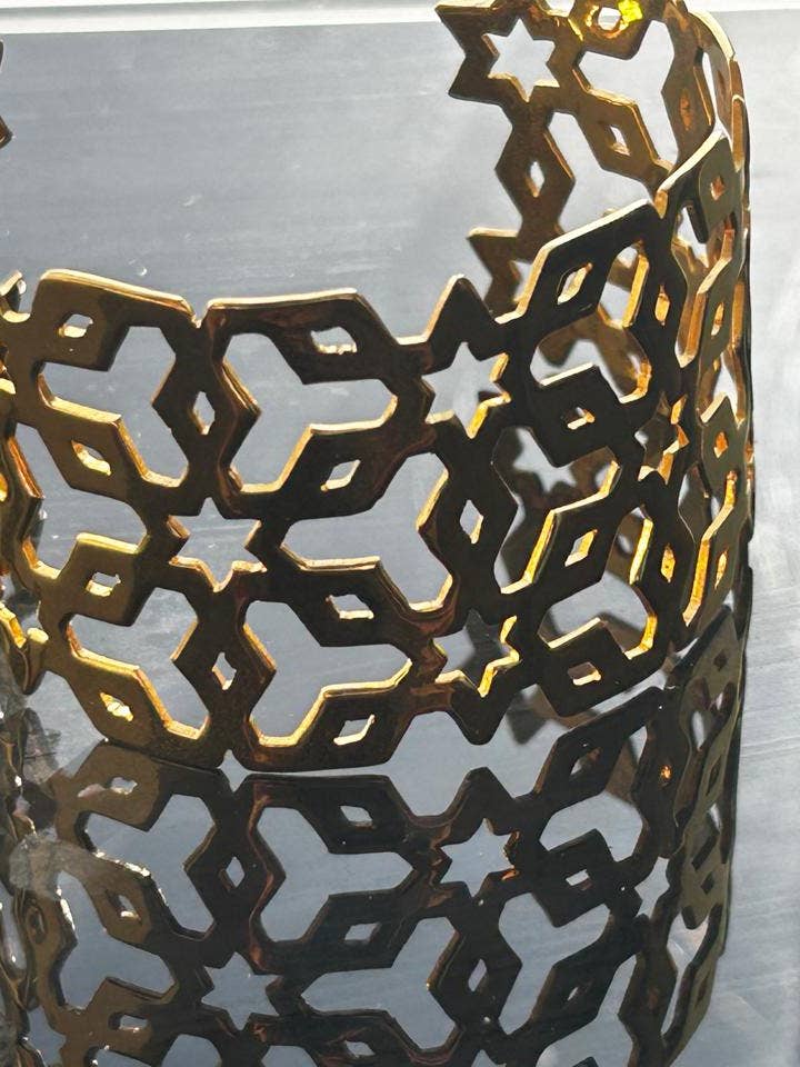 Handmade Gold 24K plated Bracelet for wholesale by AuraLine Inc.