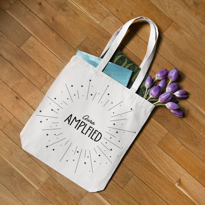 Vairagya Yogashala - Wholesale Tote bag – Women's - Aura Amplified Organic Tote 1