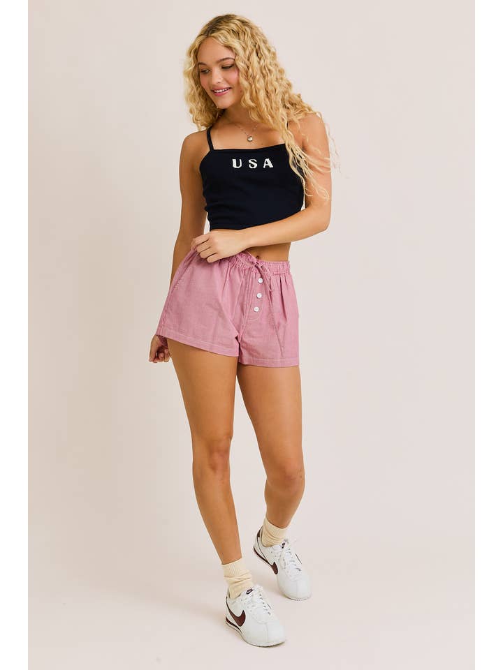 LE LIS - Wholesale Knit Top - Women's - USA Knit Tnk Top