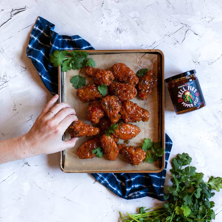 JENKINS JELLIES - Wholesale Jam/Jelly - 11 oz Hell Fire Pepper Jelly13