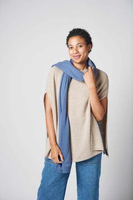 Margolis Pineo Italia - Wholesale Poncho - Women's - PORTOFINO 'SWING' PONCHO - RESTOCKED and RELAXED 31