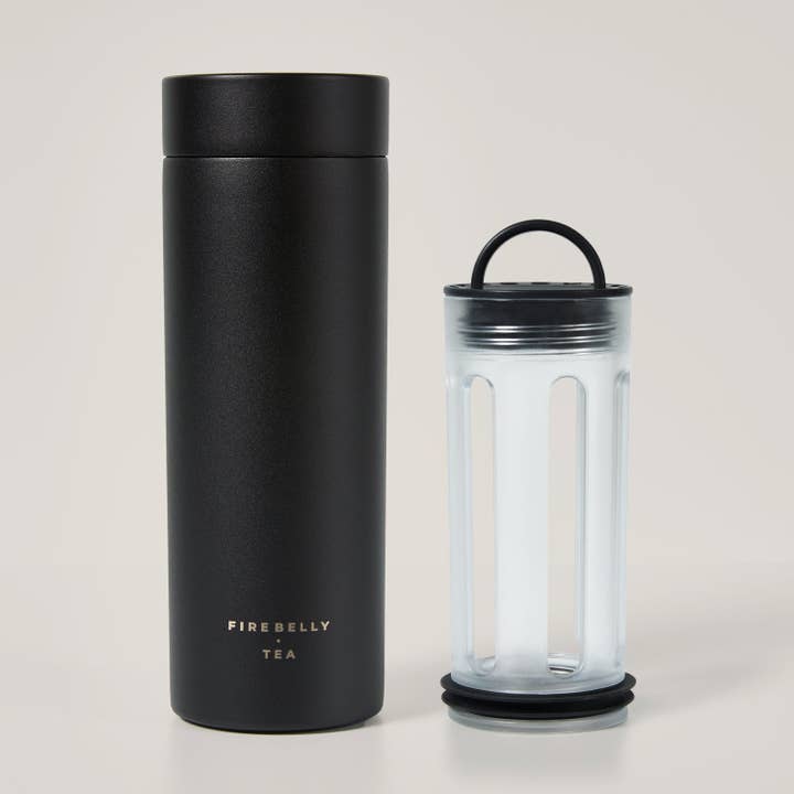 Firebelly Tea - Wholesale Insulated Mug/Tumbler - Stop-Infusion Travel Mug | Travel Press For Loose Tea