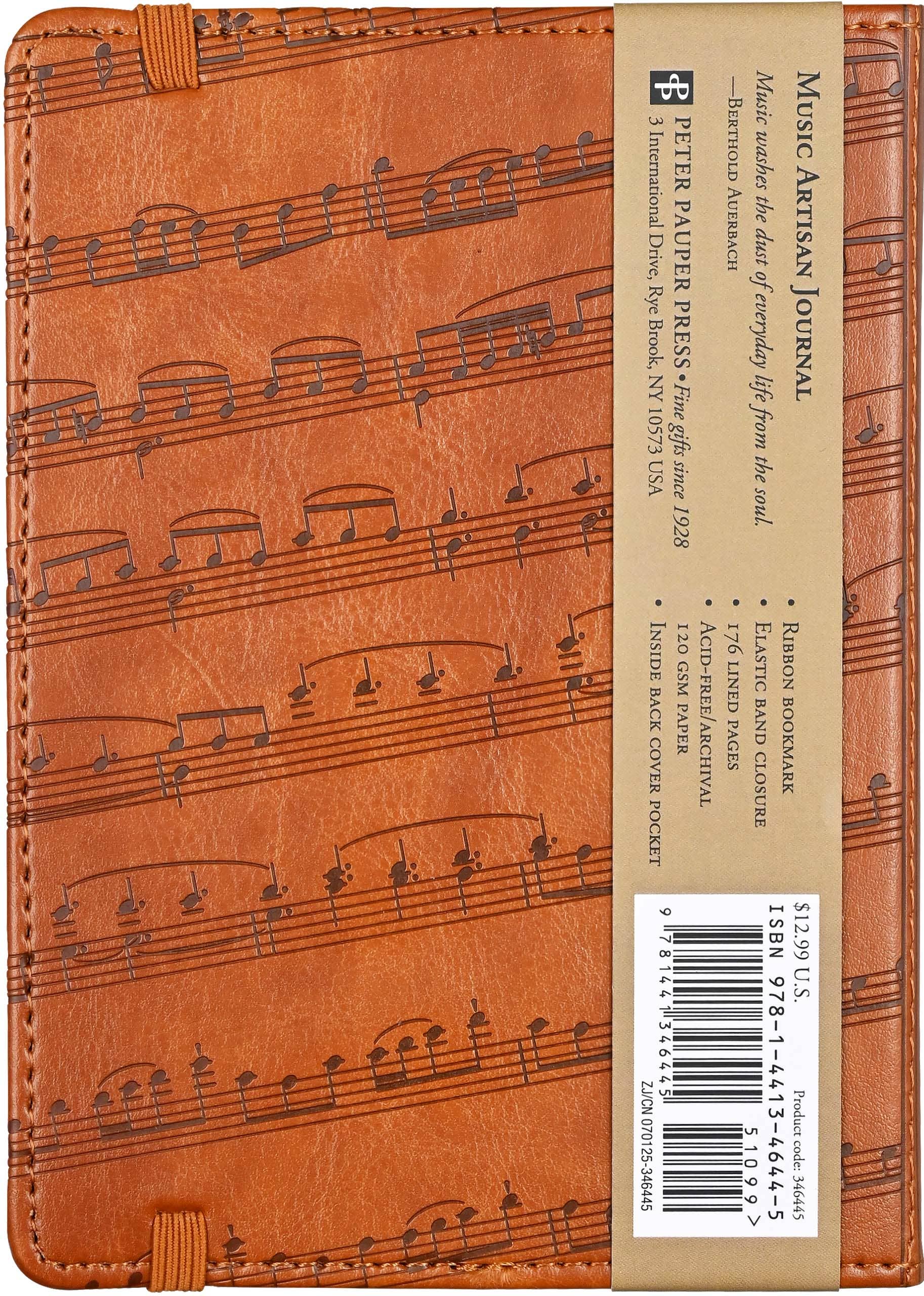 Peter Pauper Press - Vente Journal intime - Journal de l'Artisan de la Musique3