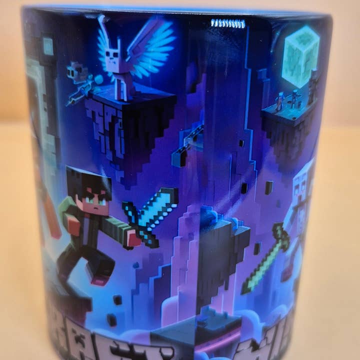 SubliMasterUK - Wholesale Coffee Mug - Minecraft-Themed Mugs – 20 Full-Color Designs! 11 oz sublimation mugs6