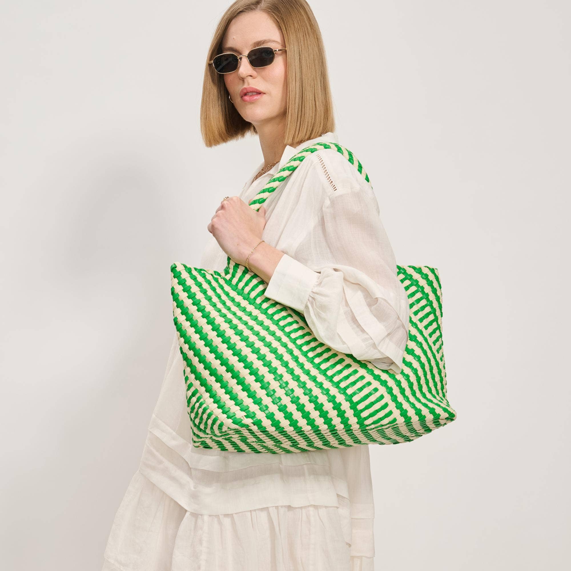 Moda Luxe – Engroshandel Tote bag - Dame – Solana flettet taske28