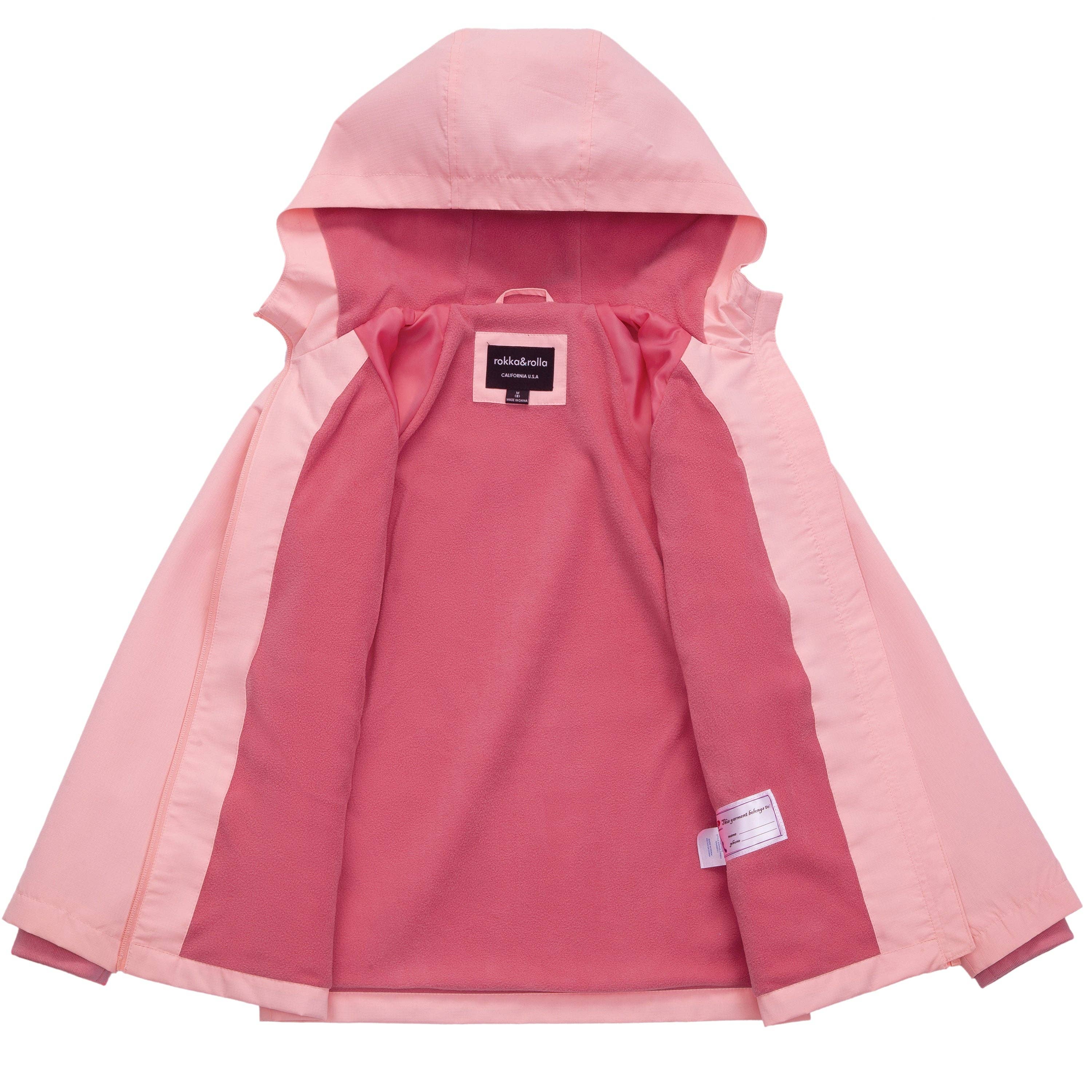 Rokka & Rolla - Wholesale Windbreaker - Kids - Girls' Ripstop Windbreaker Deluxe Jacket10