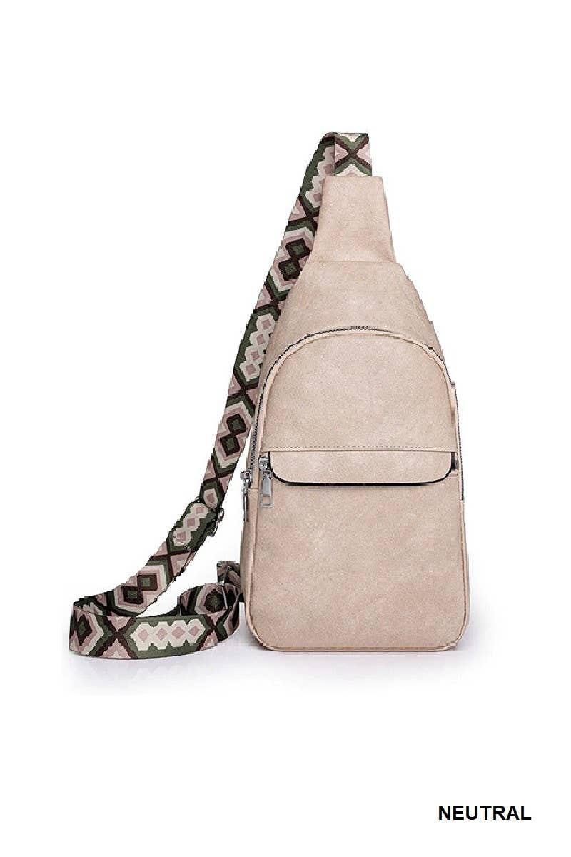 Vanilla Monkey – wholesale Crossbody bag – Women's – Guitar Strap Crossbody Chest Sling Bag7