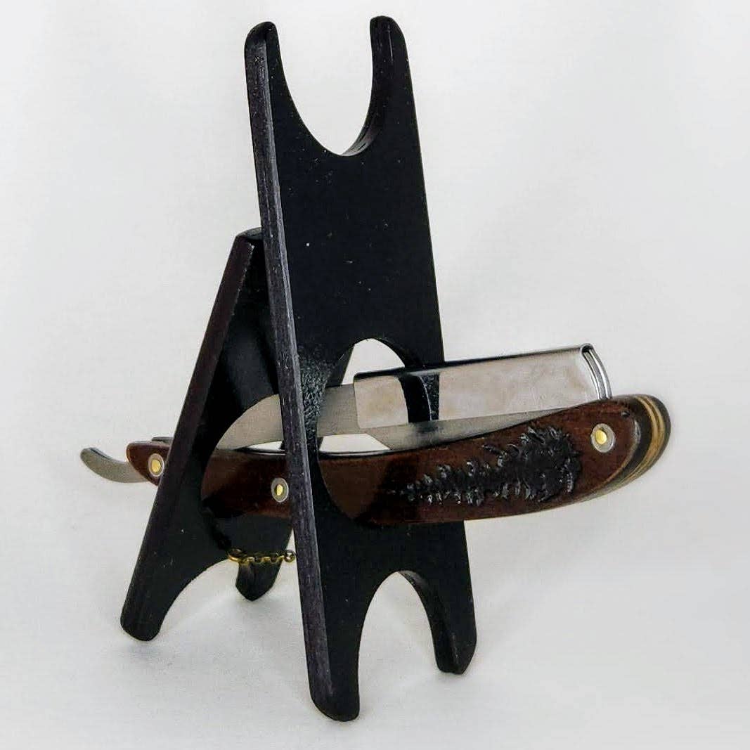 Roosevelt Grooming Company - Wholesale Razor Stand - Men's - Display Stand for Shaving Brush & Razor13