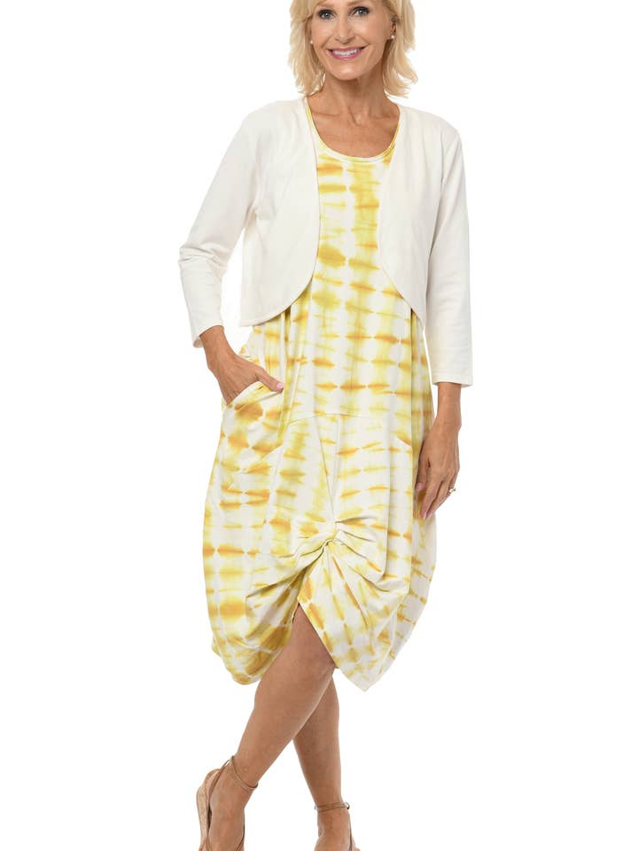 Encogimiento de hombros L600 en marfil* para venta al por mayor de Tulip Clothing