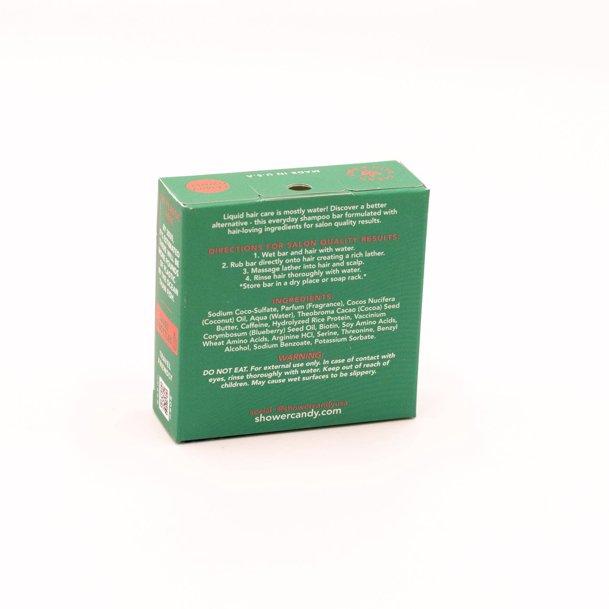 Shower Candy - Wholesale Shampoo Puck/Solid Shampoo - Bergamot Grapefruit Shampoo Bar – Volumizing for Fine Hair5