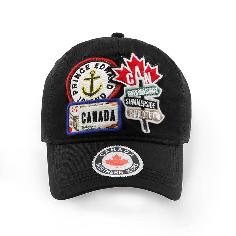 Northern Icons Canada - Wholesale Baseball Cap - Unisex - Prince Edward Island Multi-patch Cap18