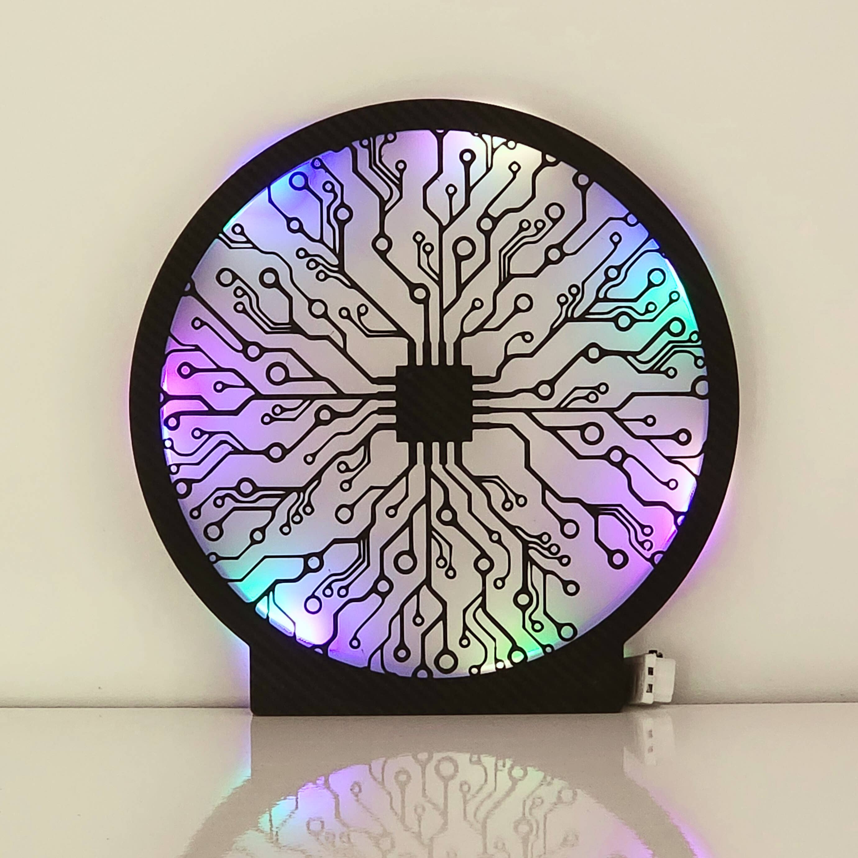 BoisMagique - Wholesale Ornament - Futuristic Circuit LED Decoration Night Light Luminous Panel0