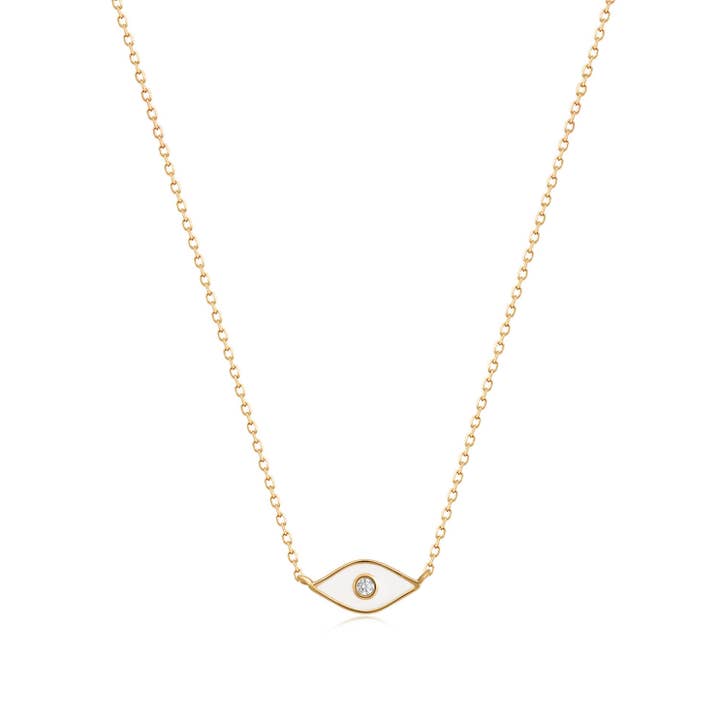FINE Evil Eye Diamond Necklace for wholesale by NOLI