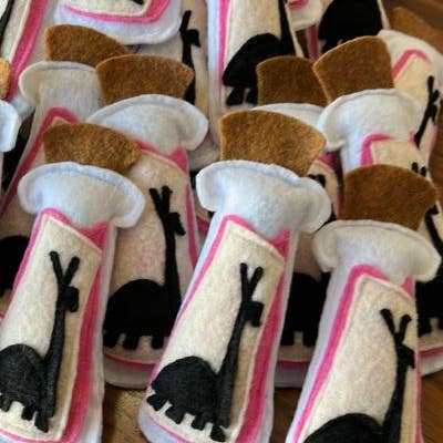 Fuzzbutt Boutique LLC - Wholesale Pet Toy - Cat - Llama Poison -Felt Catnip Toy1