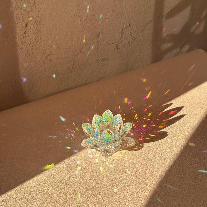 LilAryenne | Jewelry & Suncatchers - Wholesale Suncatcher - Lotus Desk Suncatcher - Office Home Decor Gift1