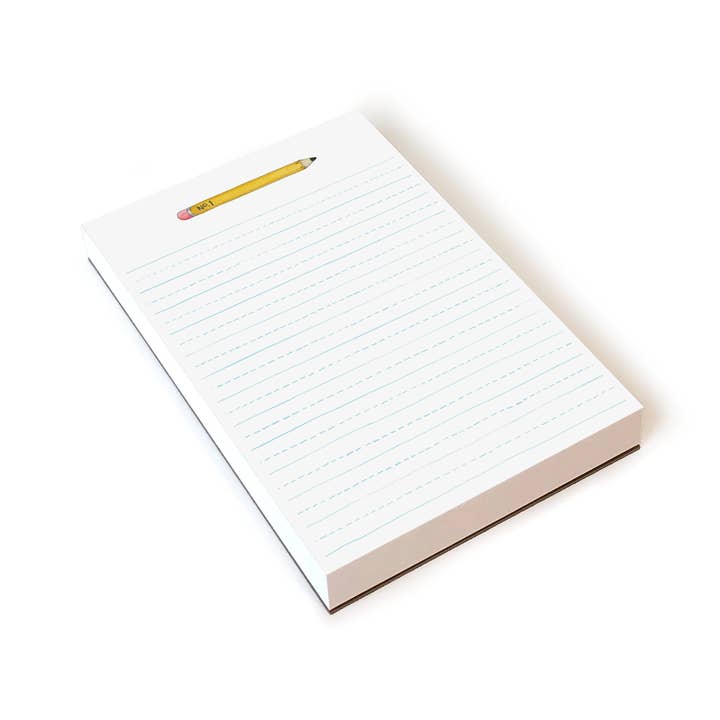Pencil Lined Notepad for wholesale by E. Frances Paper