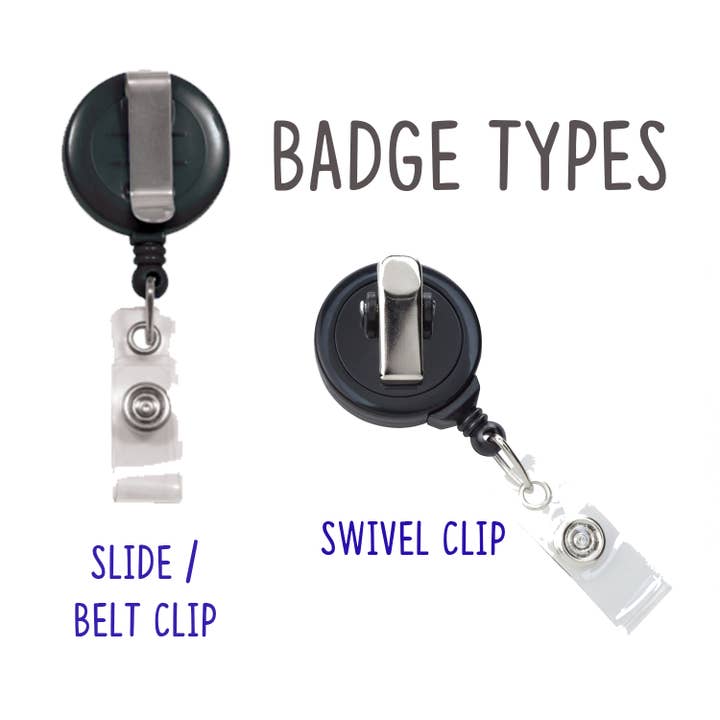 Good Girl Gone Badge - Wholesale Badge Accessory - Women's - Sedation Vacation Acrylic Retractable Badge Reel