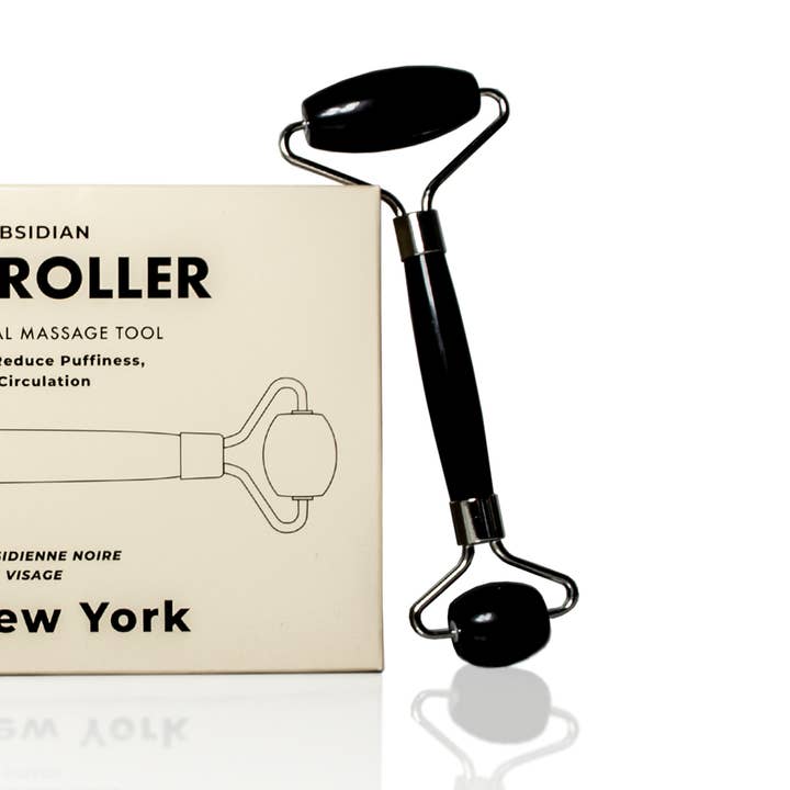 Alder New York - Wholesale Face/Beauty Roller - Black Obsidian Facial Roller2