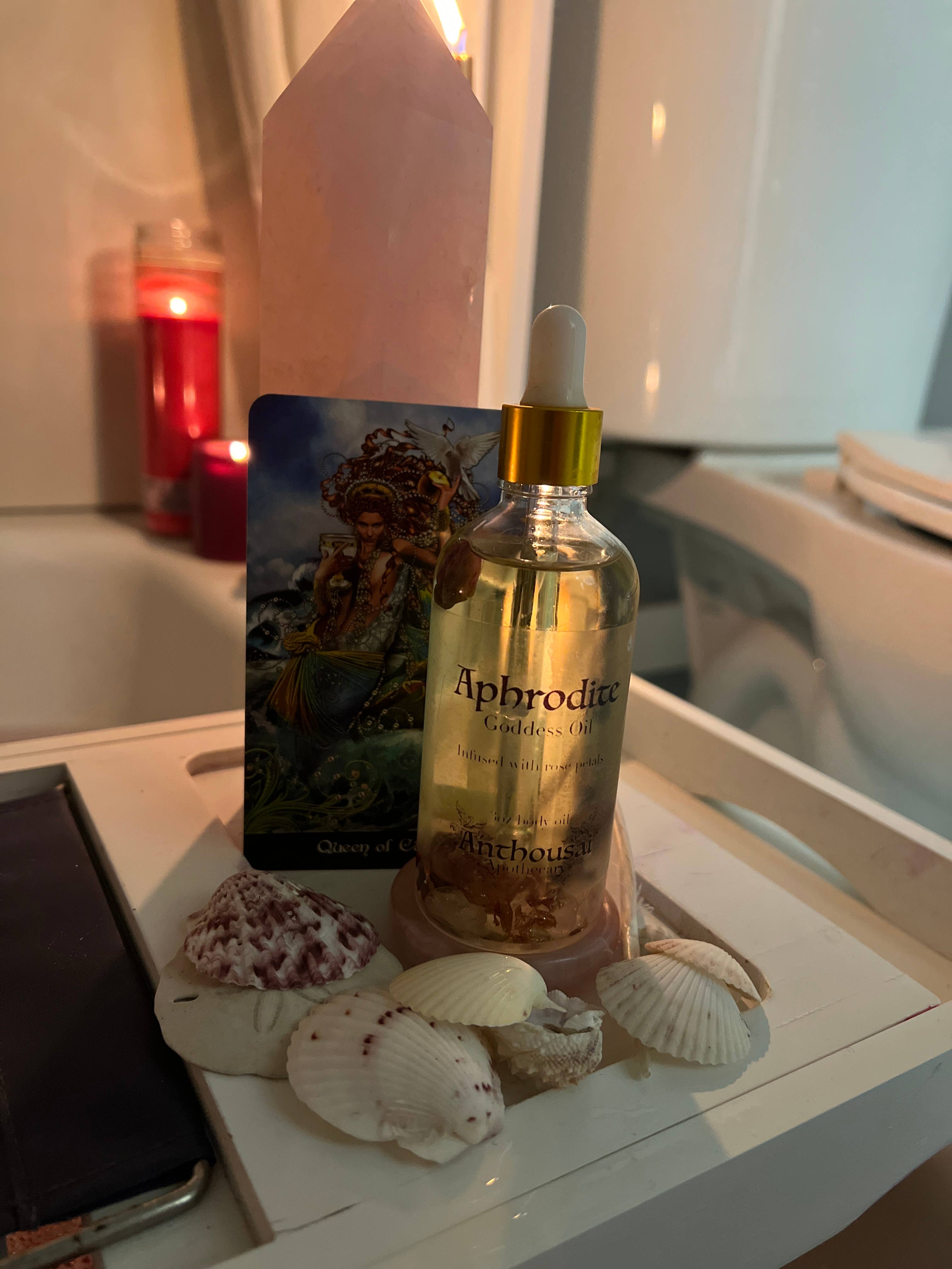 Anthousai Apothecary - Wholesale Bath/Body Oil - Aphrodite Goddess Oil2