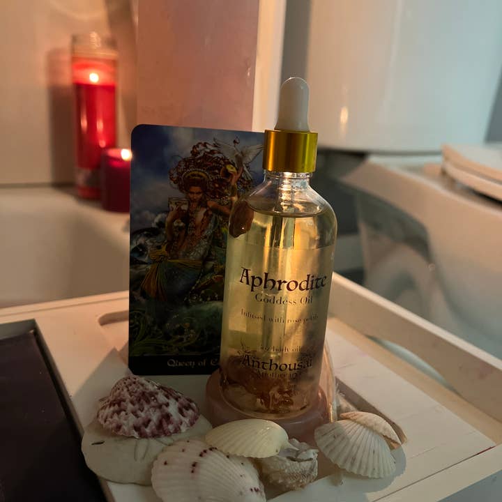 Anthousai Apothecary - Wholesale Bath/Body Oil - Aphrodite Goddess Oil2