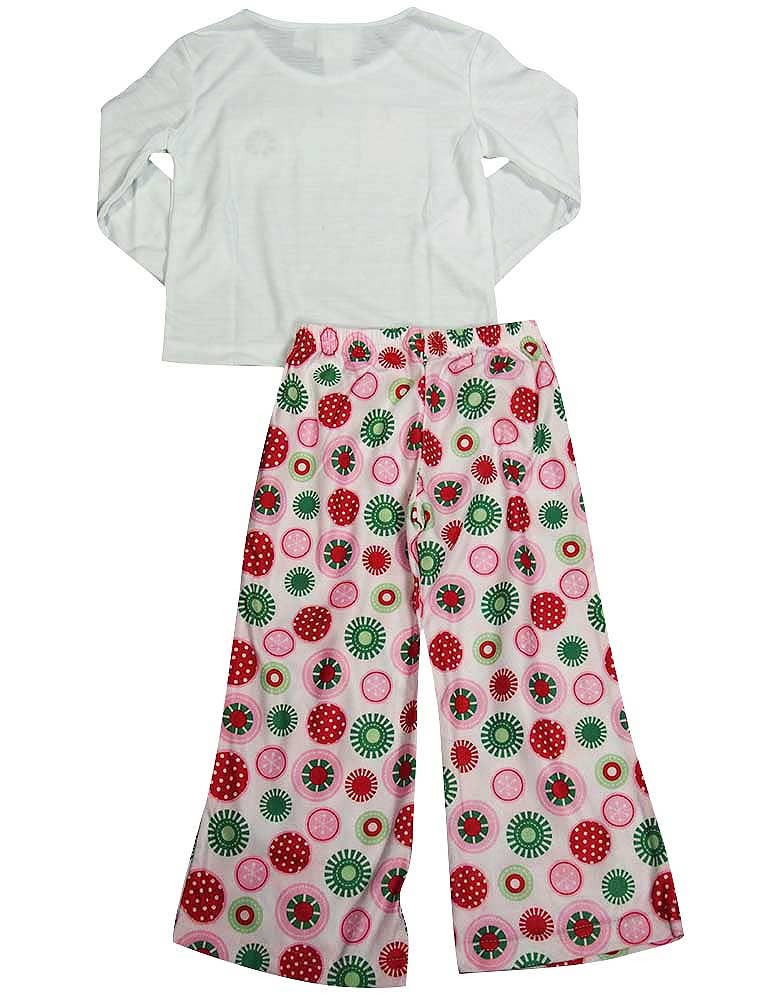 White Sara's Prints Toddler & Girls Long Sleeve Two Piece Pajama S for wholesale on Faire2