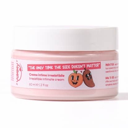 Irresistible peach intimate cream for wholesale by Yummy Beauty